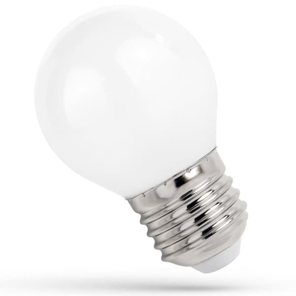 Led-Pære Varm 1W E27 230V Woj+14585