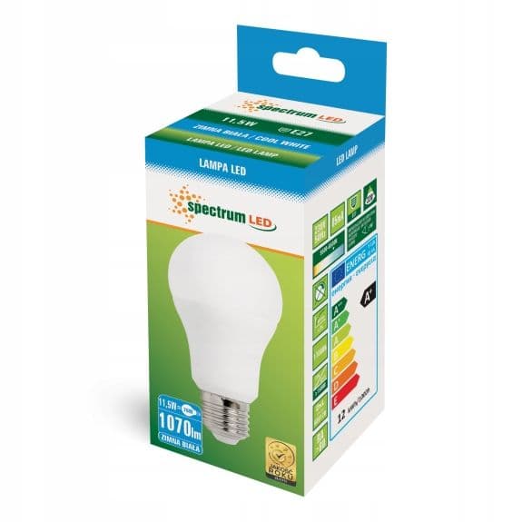Led-Pære Kold 11,5W E27 230V Woj 13909