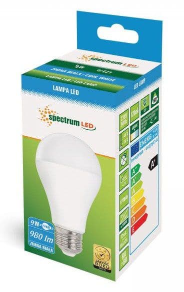 Led-Pære Kold 9W E27 230V Woj+14612