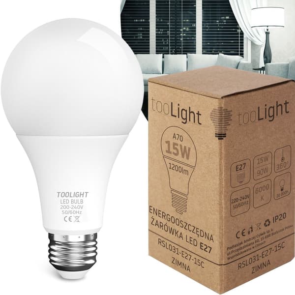 Led-Lampa Kall 15W E27 230V Rsl031
