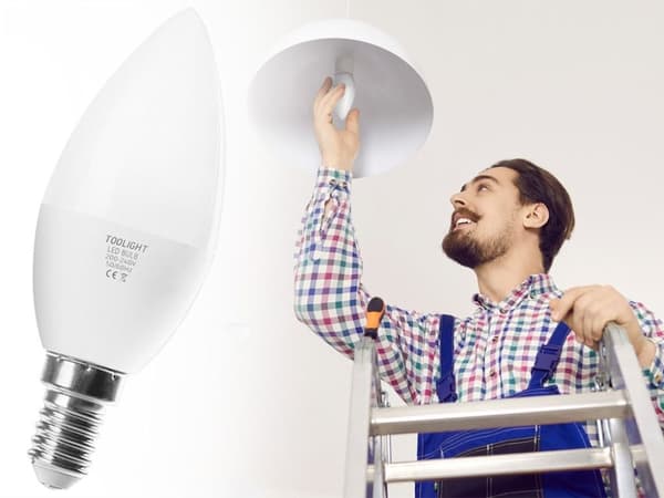 Led-Pære Varm 8W E14 230V Rsl035
