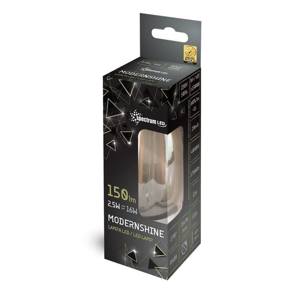 Led-Lampa Neutral 2,5W E14 230V Woj 14467