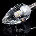 Miniatyrbillede 3 af 4: LED pære 4W E14 C37 4000K Krystal