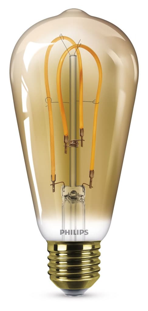 Philips LED Classic SP 25W ST64 E27 GOLD ND 1SRT4 belysning