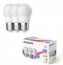 Energitc Ball E27 5,6W Mat 3-pak