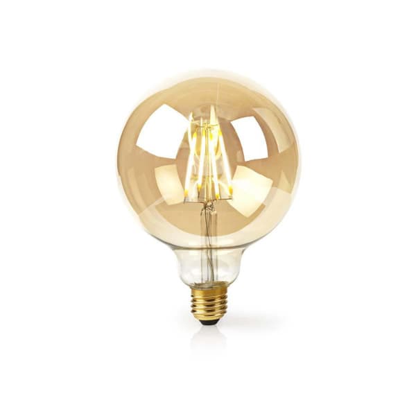 Nedis WIFILF10GDG125 Wi-fi Smart LED-lampa med glödtråd E27 125mm 5W 500 Lm