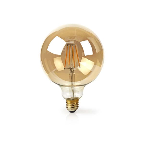 Nedis WIFILF10GDG125 Wi-fi Smart LED-lampa med glödtråd E27 125mm 5W 500 Lm