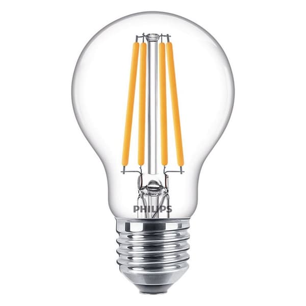 Philips LED-pære E27 Varm hvid