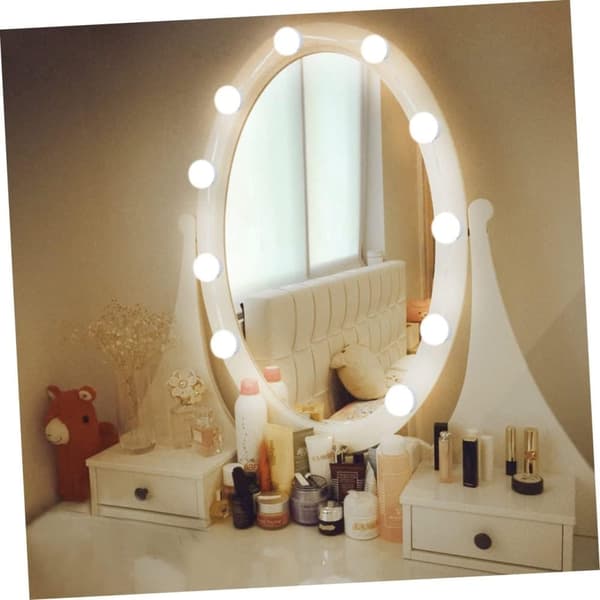 10 LED-lampor för sminkspegel - LED-lampor för sminkspegel
