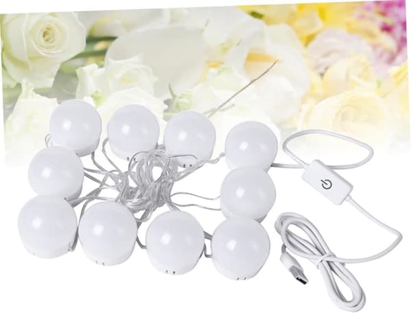 10 LED-lampor för sminkspegel - LED-lampor för sminkspegel