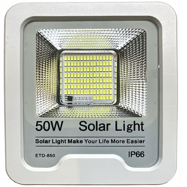 STÆRK STOR SOLARLAMPE LED GADEHAVE FJERNBETJENING HALOGEN SOLAR PREMIUM