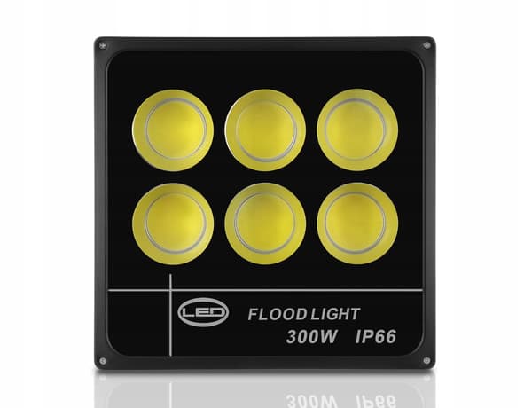 HALOGEN LED-lamppu Valonheitin 300W COB SERTIFIKAATTI