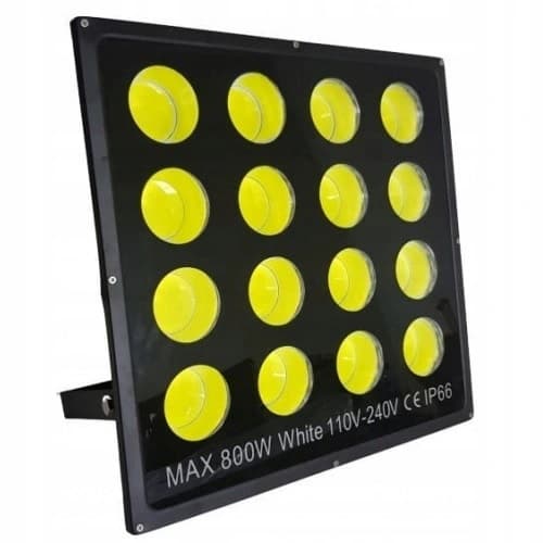 HALOGEN LED Lampe Projektør 800W COB CERTIFIKAT