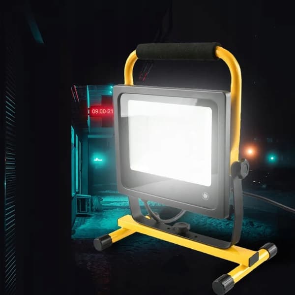 HALOGEN LED KANNETTAVA 200W ON 230V + KAAPELI