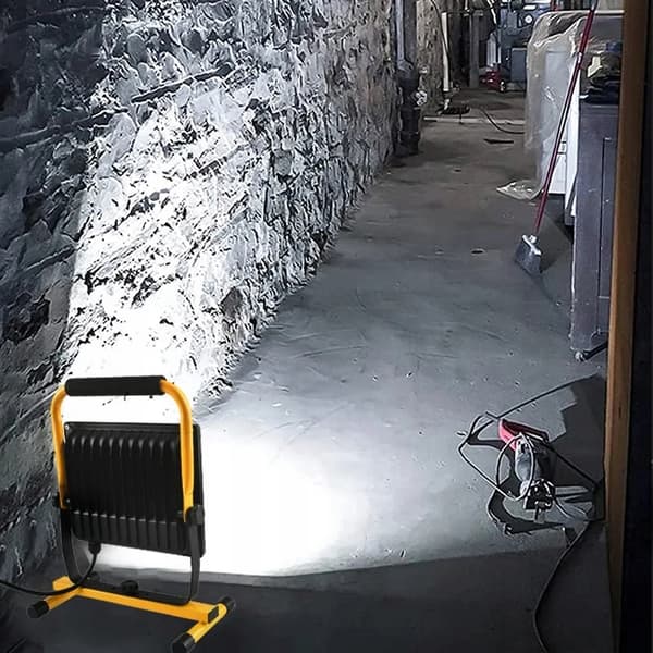HALOGEN LED KANNETTAVA 200W ON 230V + KAAPELI