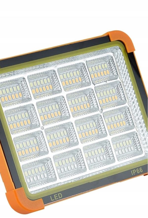 HALOGEN BÆRBAR LED-LAMPE BÆRBAR SOLAR 200W