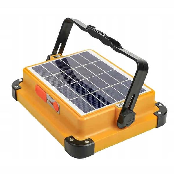 HALOGEN BÆRBAR LED-LAMPE BÆRBAR SOLAR 150W