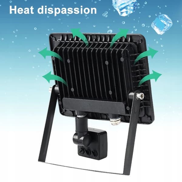 LED Floodlight Lampe 100W MED PREMIUM BEVÆGELSESENSOR