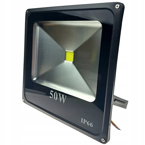 HALOGEENILED 50W COB FLOODLIGHT IP66 VAHVA HEISTIN ULKOON