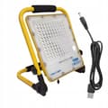 Miniatyrbild 1 av 7: HALOGEN LED BÄRBAR 150W 230V + USB-KABEL KONSTRUKTIONSLAMPA BATTERI