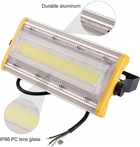 LED-lampa GARAGE 50W 230V STREET WORKSHOP TAK HERMETIC IP68
