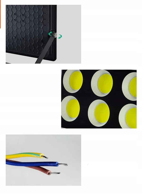 halogeeni led ulkovalonheitin IP65 800W VAHVA LAMPPU RAKENTAMISEEN