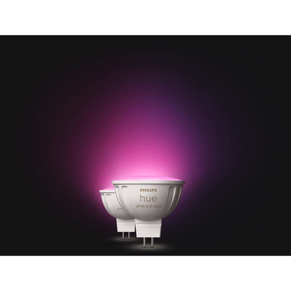Philips Hue WCA Lyskilde 4.7W 12V MR16 2pk
