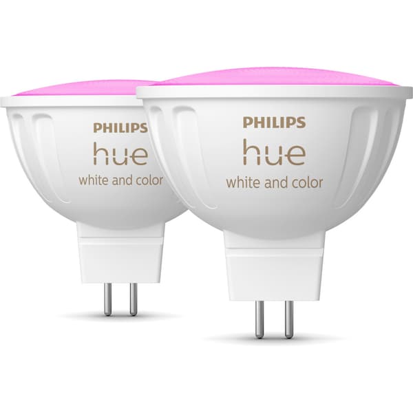 Philips Hue WCA Lyskilde 4.7W 12V MR16 2pk