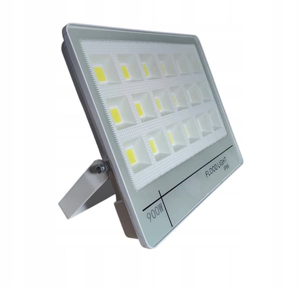 HALOGEN LED LAMPE 900W BYGGEFLASKE HAVELAGERS HVID NY