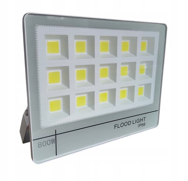 HALOGEN LED-LAMPA 800W REFLEKTOR BYGG TRÄDGÅRDSLAMPA VIT NY