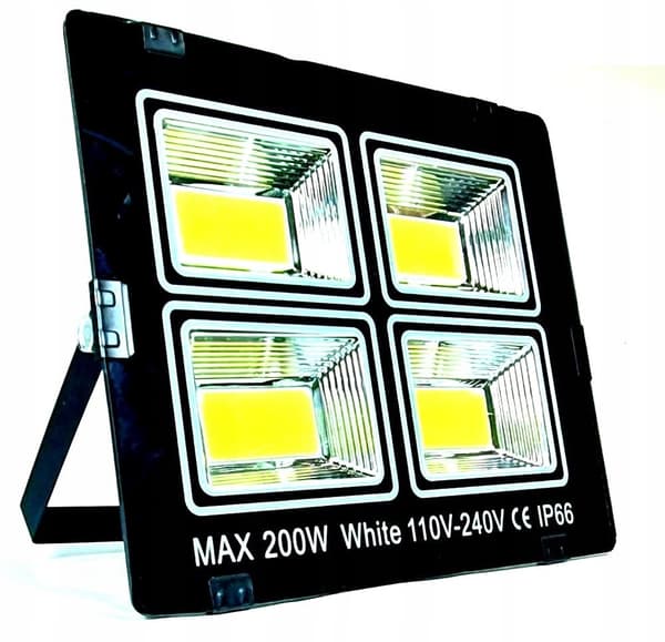 Halogen LED 200W Kraftig lampe til havepavillon/lager