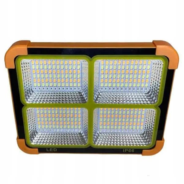KANNETTAVA AURINKOHALOGEENIAKKU 150 W TEHOKAS JA SUUREKAPASITEETTINEN AKKU