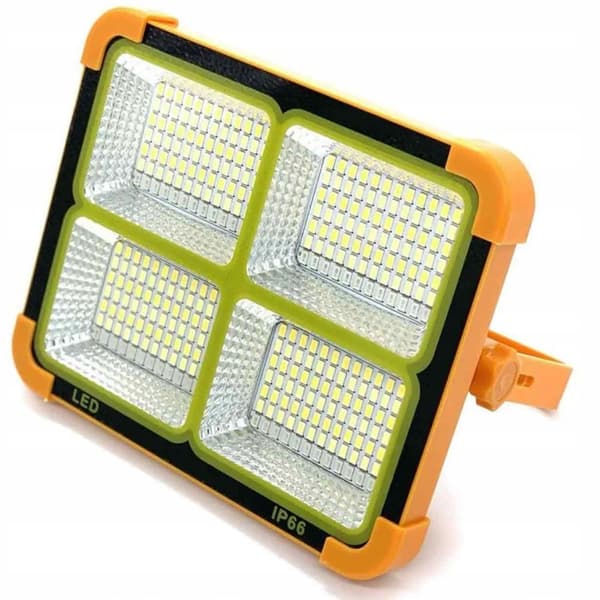 KANNETTAVA AURINKOHALOGEENIAKKU 150 W TEHOKAS JA SUUREKAPASITEETTINEN AKKU