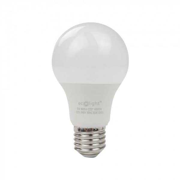 A60LED E27 9W 6500K Eco-pære