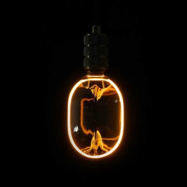 LED-lampa SERIE ZERO 4W 100lm E27 O100 Rökfärgad