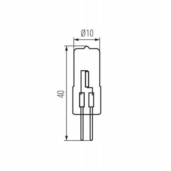 JC GY6.35 50W 12V stiftpære