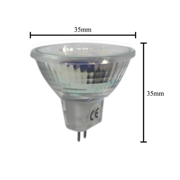 Dikroisk glödlampa MR11 10W 30° 12V