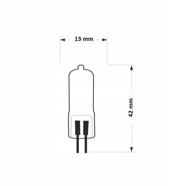 JC GY6.35 50W 230V pin-polttimo
