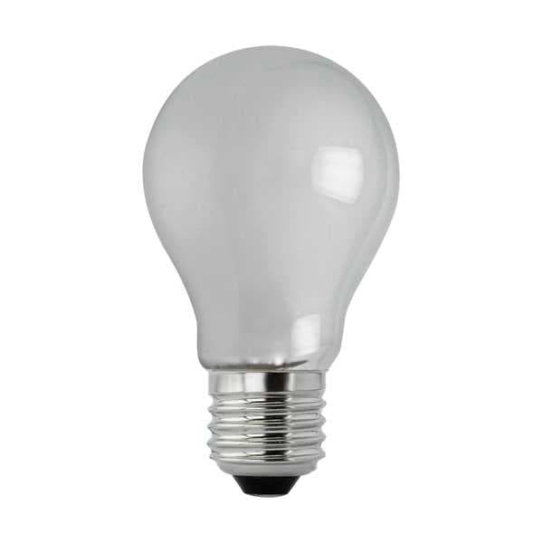 Stødsikker pære A55 E27 100W Mat Belllight