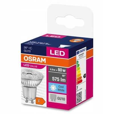 OSRAM GU10 LED-lamppu 6,9 W 4000 K 36° LASI