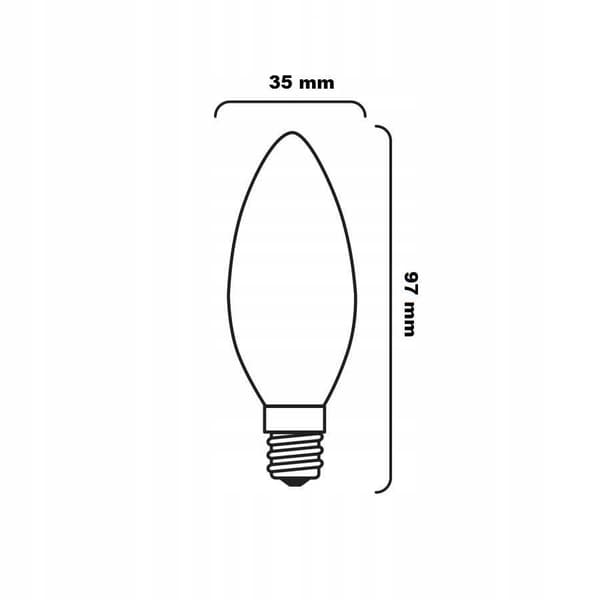 Kærtepære SPP 40W E14 Mat