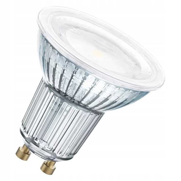 OSRAM GU10 LED-pære 6,9w 3000K 120° glas