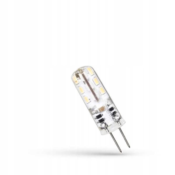 LED-pære G4 12V 1,5W SILIKONE CW