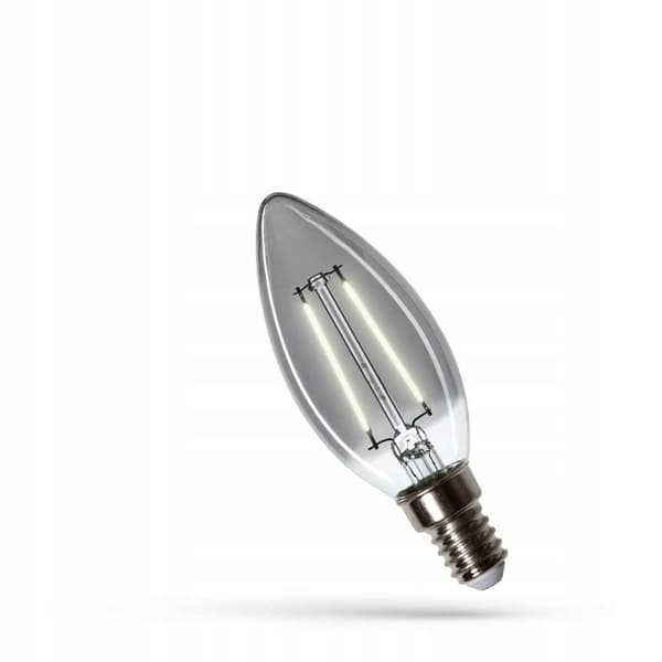 LED-pære C35 E14 230V 2,5W NW MODERN