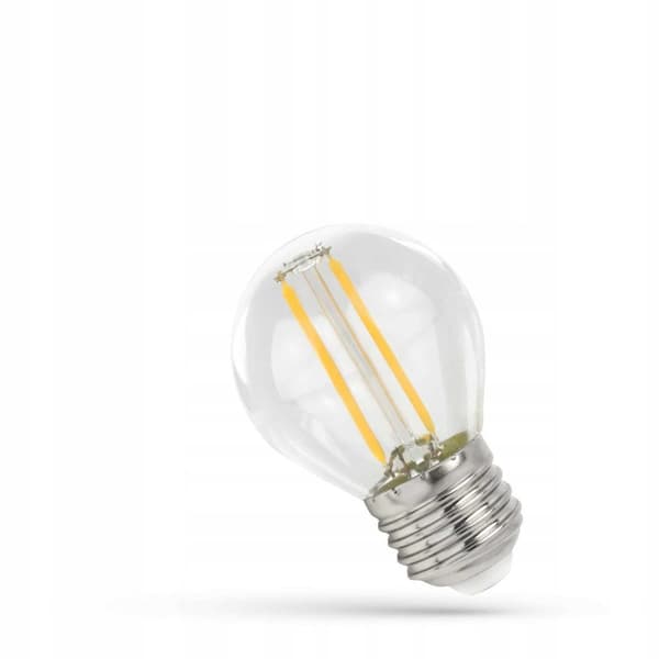 LED-pære FILAMENT G45 kugle E27 1W Neutral
