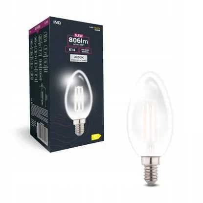 LED-glödlampa C37 med kedjeform E14 5,5W 4000K