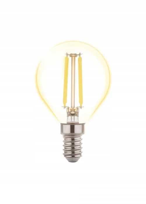 LED-filamenttilamppu G45-pallo E14 4W 3000K