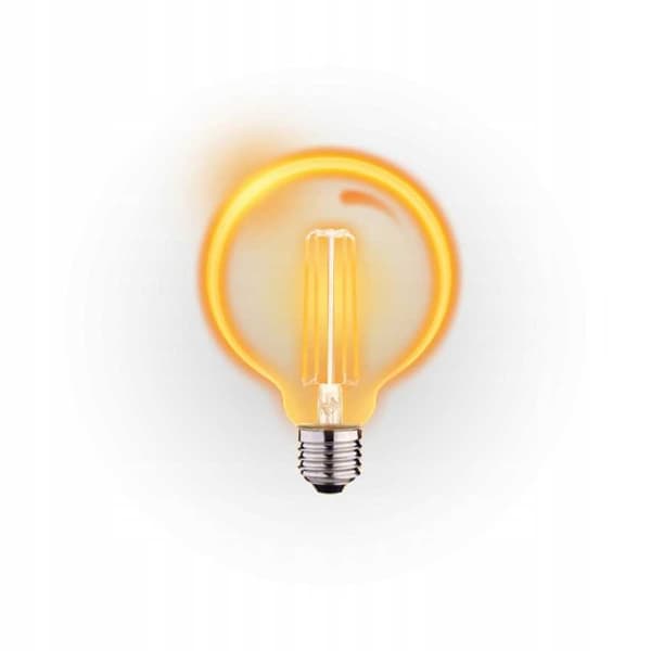 LED-pære GULD G80 globeformet E27 4W 2700K