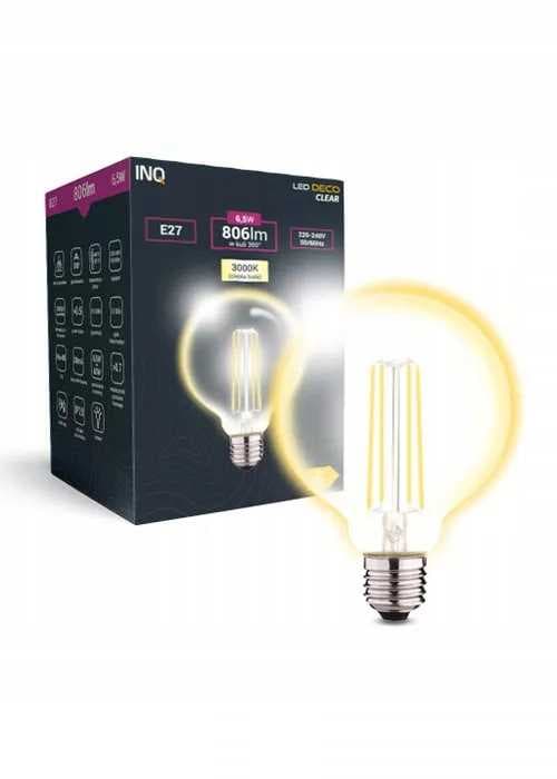 LED-pære G95 globeformet E27 6,5W 3000K
