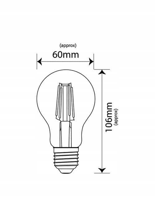 LED-glødepære A60 E27 10W 3000K